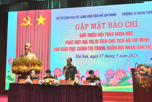 Giới thiệu Hội thảo “Phát huy giá trị di tích Chủ tịch Hồ Chí Minh vào giáo dục chính trị trong Quân đội nhân dân Việt Nam”